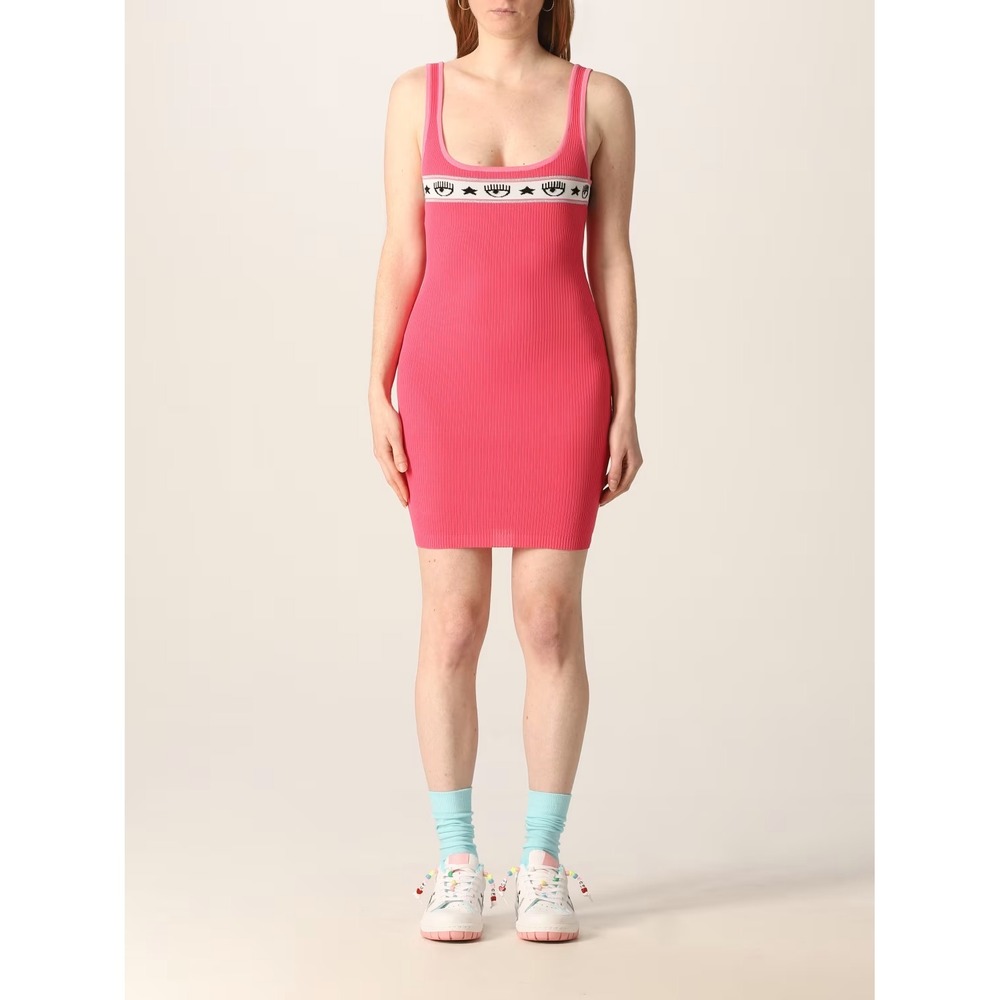 Chiara Ferragni Dress Mini Logomania Band Eye Logo